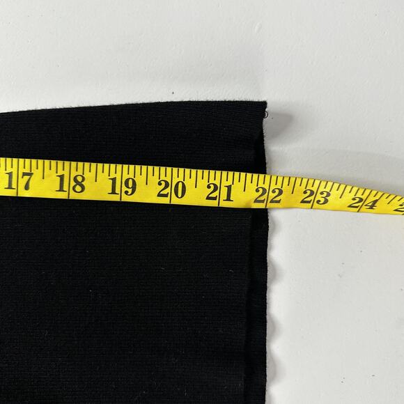 Guess Sweater Womens Large Black Cut Out Turtleneck Ring Detail Pullover Top - Picture 11 of 12